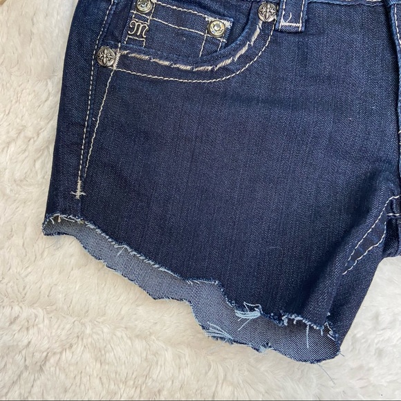 Miss Me Skinny cutoff Jean shorts 27 - Picture 5 of 13